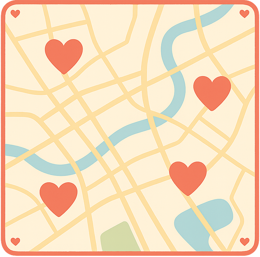 Map background left